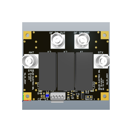 RX TX PTT HF + 6